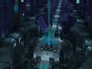 Ambiente futuristico del corridoio fantascientifico Modello 3D