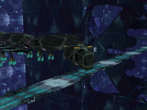 Futuristic Sci-Fi Corridor Environment 3D Model