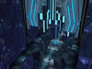 Futuristic Sci-Fi Corridor Environment 3D Model