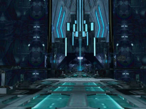 Futuristic Sci-Fi Corridor Environment 3D Model