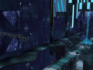 Futuristic Sci-Fi Corridor Environment 3D Model