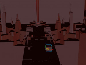 Sci-Fi Futuristic Interior 3Dモデル