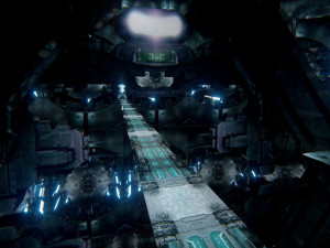 Sci-Fi Futuristic Interior 3Dモデル