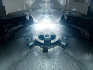 Sci-Fi Futuristic Interior 3Dモデル