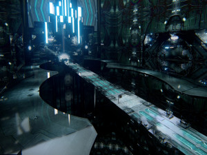 Sci-Fi Futuristic Interior 3Dモデル