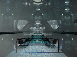 Sci-Fi Futuristic Interior 3Dモデル