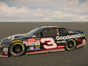 Chevrolet Camaro Nascar ZL1 3 3D Model