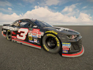 Chevrolet Camaro Nascar ZL1 3 3D Model