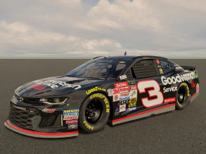 Chevrolet Camaro Nascar ZL1 3 3D Model