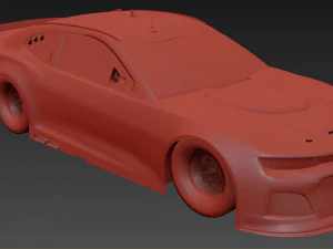 Chevrolet Camaro Nascar ZL1 3 3D Model