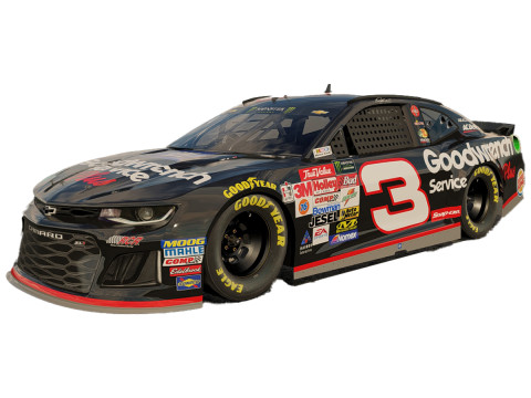 Chevrolet Camaro Nascar ZL1 3 3D Model