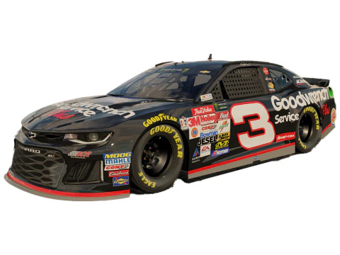 Chevrolet Camaro Nascar ZL13 Modelo 3D