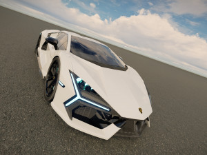 Lambo rghini Revuelto 2024 Modèle 3D