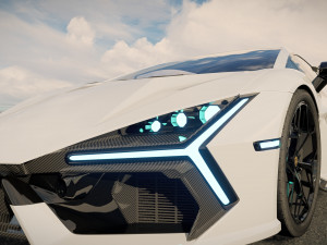 Lambo rghini Revuelto 2024 Modèle 3D