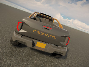 Rezvani Hercules 6X6 3D Model