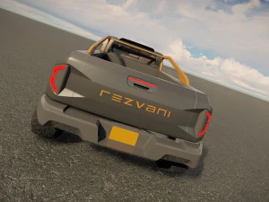 Rezvani Hercules 6X6 3D Model