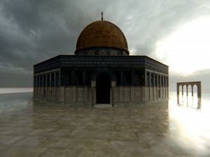 Dome of The Rock Mosque Modèle 3D