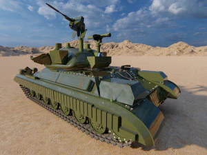 Panzer 3D Model