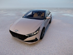 Hyundai Elentra Model 3D