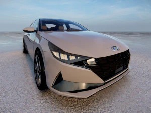 Hyundai Elentra 3D Model