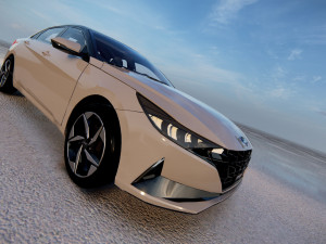 Hyundai Elentra Model 3D