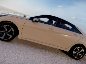 Hyundai Elentra Model 3D