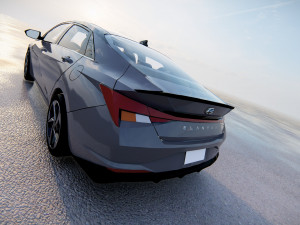 Hyundai Elentra Model 3D