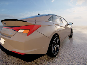 Hyundai Elentra Model 3D