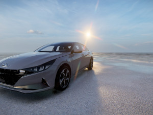 Hyundai Elentra Model 3D