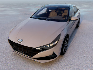 Hyundai Elentra Model 3D