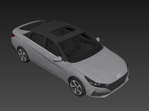 Hyundai Elentra Model 3D