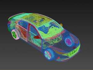 Hyundai Elentra Model 3D