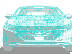 Hyundai Elentra 3D Model