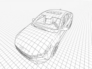 Hyundai Elentra 3D Model