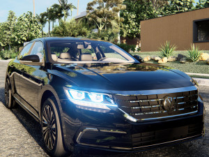 Volkswagen Passat 380 TSI 3D 模型