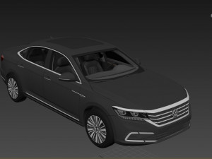 Volkswagen Passat 380 TSI 3D 模型