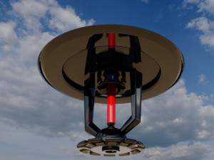 Fire System Components 3D Модель