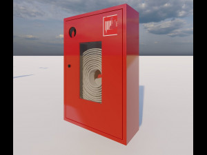 Fire System Components 3D Модель