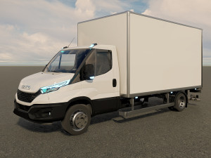 Iveco Daily Cabine Chassi 3D Model