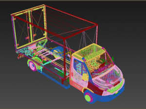 Iveco Daily Cabine Chassi 3D Model