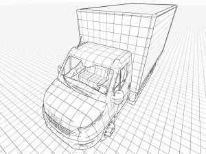 Iveco Daily Cabine Chassi 3D Model