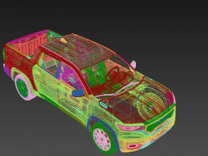 Dodge Ram Rampage Rebel 2024 Model 3D