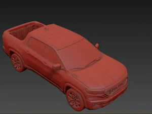 Dodge Ram Rampage Rebel 2024 Model 3D