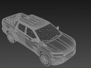 Dodge Ram Rampage Rebel 2024 Model 3D