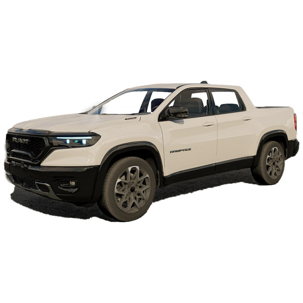Dodge Ram Rampage Rebel 2024 Model 3D .c4d .max .obj .3ds .fbx .stl .blend 