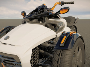 Can-Am Spyder F3 S 3Dモデル