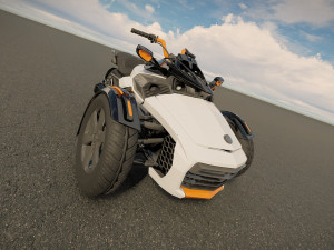 Can-Am Spyder F3 S 3Dモデル