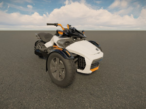 Can-Am Spyder F3 S 3Dモデル