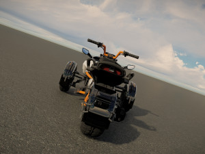 Can-Am Spyder F3 S 3Dモデル