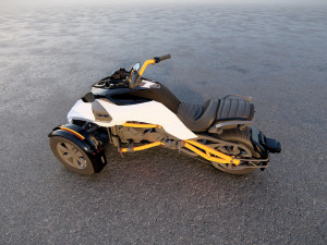 Can-Am Spyder F3 S 3Dモデル